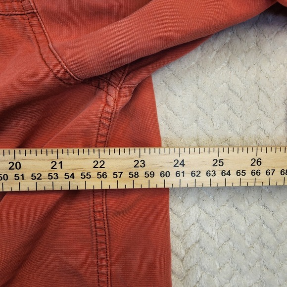 Harley-Davidson Button Down Shirt Men's L Coral Red Cotton An American Legend - Picture 6 of 9